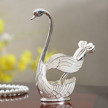 Load image into Gallery viewer, Home Decoration Swan Dessert Spoon/Fork Tableware Set