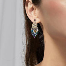 Load image into Gallery viewer, Colourful Dangle Earrings