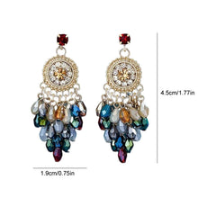Load image into Gallery viewer, Colourful Dangle Earrings