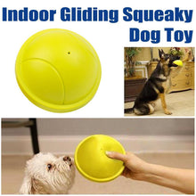 Load image into Gallery viewer, Indoor Gliding Squeaky Dog Toy