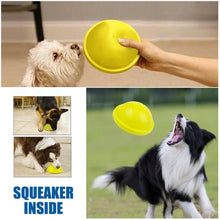 Load image into Gallery viewer, Indoor Gliding Squeaky Dog Toy