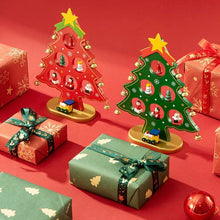 Load image into Gallery viewer, DIY Wooden Mini Christmas Tree Set