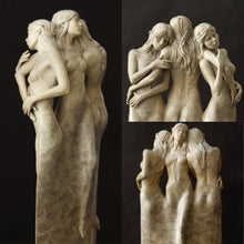 Load image into Gallery viewer, Sculpture of Three Goddess Embracing