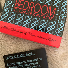 Load image into Gallery viewer, Bedroom Commands Adult Couples Card  Game