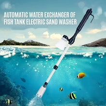 Load image into Gallery viewer, Automatic water exchanger of fish tank electric sand washer