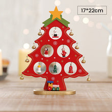 Load image into Gallery viewer, DIY Wooden Mini Christmas Tree Set
