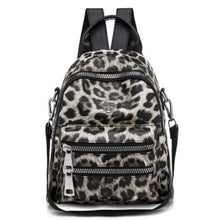 Load image into Gallery viewer, Women Leopard Pattern Backpack Bag