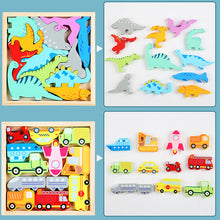 Load image into Gallery viewer, Puzzles aus Holz für Kleinkinder