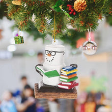 Load image into Gallery viewer, Funny Snowman Christmas Tree Pendant