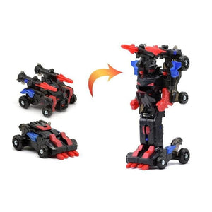 Magnetic Collision Deformation Car Toy