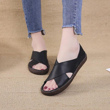 Load image into Gallery viewer, Women&#39;s soft bottom shoes in solid color