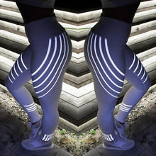 Load image into Gallery viewer, Rainbow Reflective Leggings