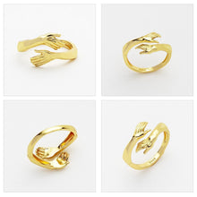 Load image into Gallery viewer, Hug Ring - For Friends Mother Sister Girlfriend