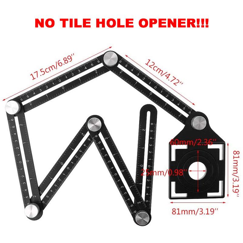 Multi-functional six-fold ruler and twelve-fold ruler – kiwient