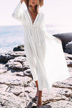 Load image into Gallery viewer, Best Casual Lace Beach Vacation Maxi Dress