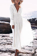 Load image into Gallery viewer, Best Casual Lace Beach Vacation Maxi Dress