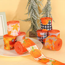 Load image into Gallery viewer, Pumpkin Print Ribbon