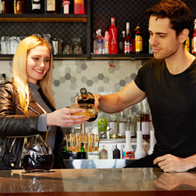 Load image into Gallery viewer, 6 Shot Glass Dispenser and Holder