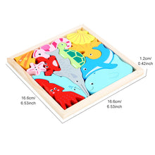 Load image into Gallery viewer, 🌲Wooden Toddler Jigsaw Puzzles