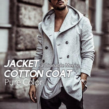 Load image into Gallery viewer, Men&#39;s Autumn &amp; Winter Pure Color Jacket Cotton Coat