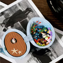 Load image into Gallery viewer, Creative DIY Microscopic Walnut Shaped House Model