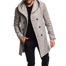 Load image into Gallery viewer, Men&#39;s Autumn &amp; Winter Pure Color Jacket Cotton Coat