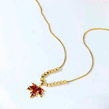 Load image into Gallery viewer, Red Maple Leaf Jewelry