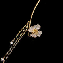 Load image into Gallery viewer, Butterfly Tassel Style Zircon Earrings