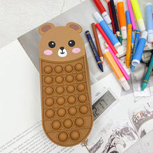 Load image into Gallery viewer, Cartoon Silicone Decompression Stationery Box