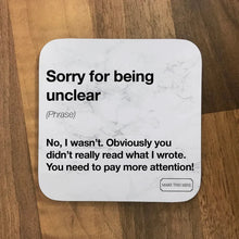 Load image into Gallery viewer, Funny Office Email Definitions Coasters - Set of 6