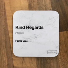 Load image into Gallery viewer, Funny Office Email Definitions Coasters - Set of 6