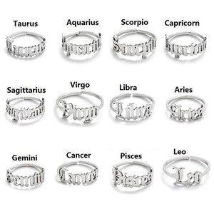 Twelve Zodiac Ring
