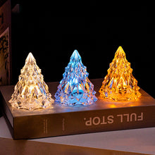 Load image into Gallery viewer, Mini LED Kristall Weihnachtsbaum Nachtlicht