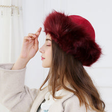 Load image into Gallery viewer, Faux Fur Suede Winter Cap