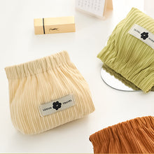 Load image into Gallery viewer, Corduroy Elastic Hair Tie Organizer