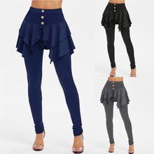 Load image into Gallery viewer, Tiered Ruffle Skirted Legging
