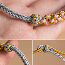 Load image into Gallery viewer, Peach Blossom Knot Bracelet