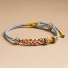 Load image into Gallery viewer, Peach Blossom Knot Bracelet