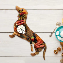 Load image into Gallery viewer, Wooden Dachshund Dog Dinner Plate