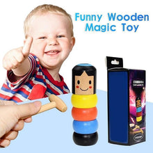 Load image into Gallery viewer, Unbreakable wooden Man Magic Toy