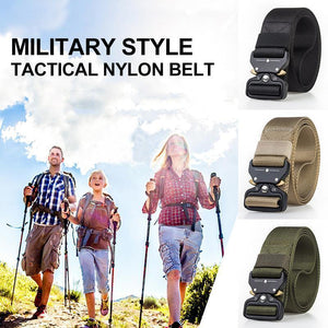 Military Style Tactical Nylon Belt