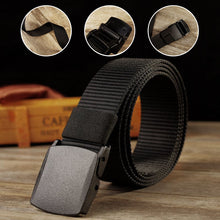 Load image into Gallery viewer, Non-Metallic Non-Magnetic Buckle Nylon Belt