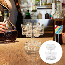 Load image into Gallery viewer, 6 Shot Glass Dispenser and Holder