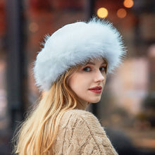 Load image into Gallery viewer, Faux Fur Suede Winter Cap