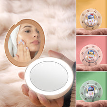 Load image into Gallery viewer, Cartoon Cute Pet Heating Makeup Mirror