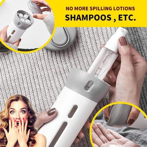 4-in-1 Lotion Shampoo Gel Travel Dispenser