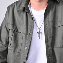 Load image into Gallery viewer, Titanium Steel Crucifix Necklace