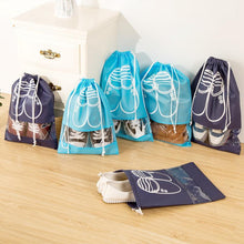 Load image into Gallery viewer, Travel Shoe Storage Drawstring Bags (6 PCs)