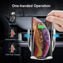 Load image into Gallery viewer, Magic Clip Car Infrared Fast Wireless Charger
