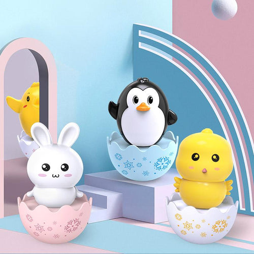 Baby Silicone Tumbler Toy